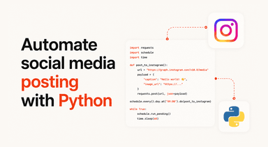 Automate social media posting with Python [2026] - Zernio Blog