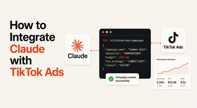 How to Integrate Claude with TikTok Ads (2026 Guide) - Zernio Blog