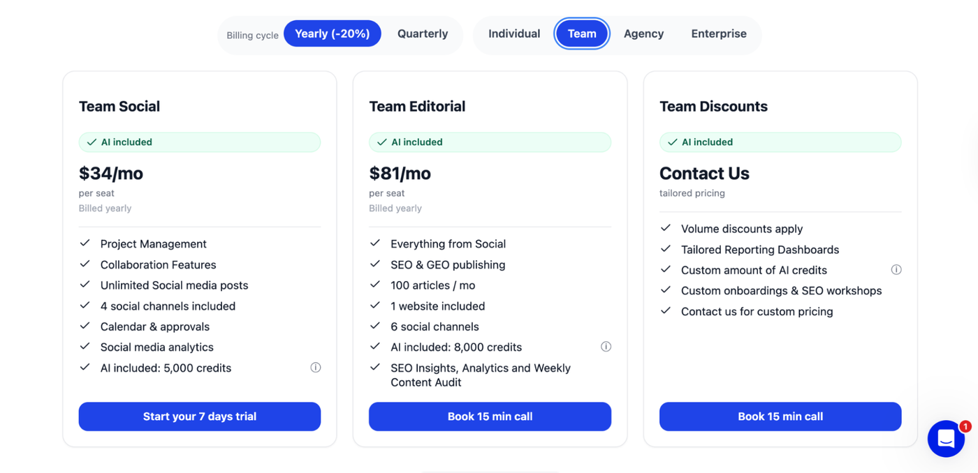 storychief pricing