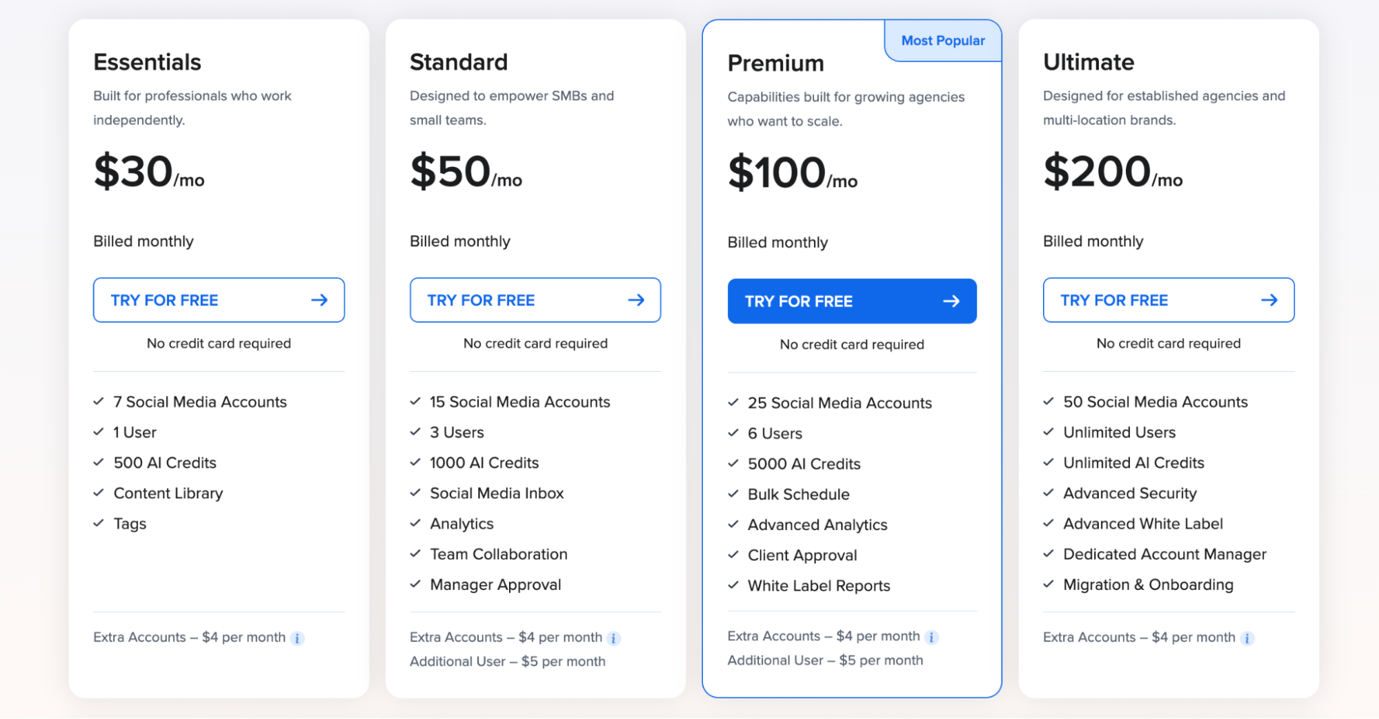 SocialPilot pricing