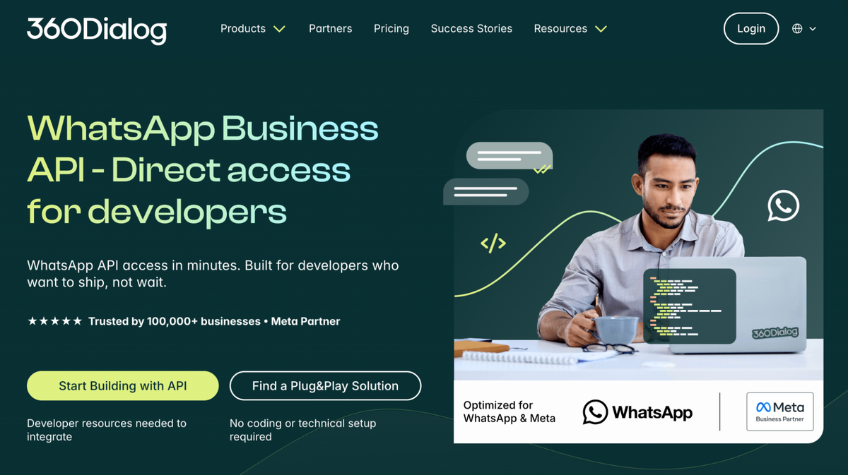 360dialog for whatsapp api