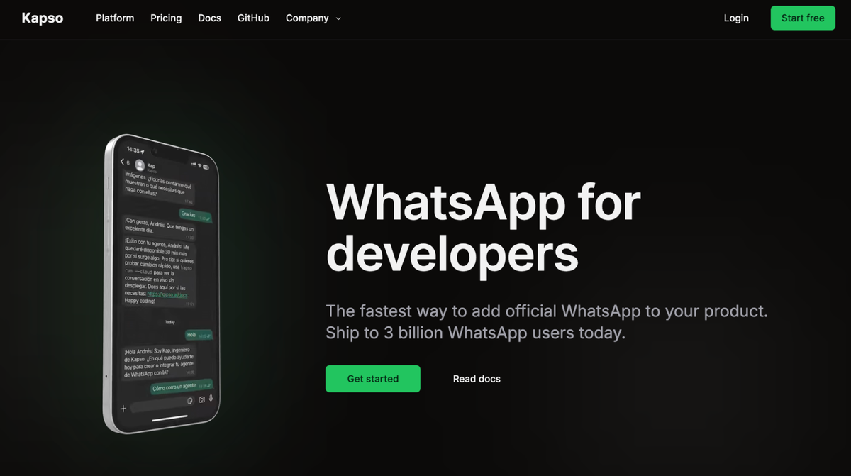 kapso for whatsapp api